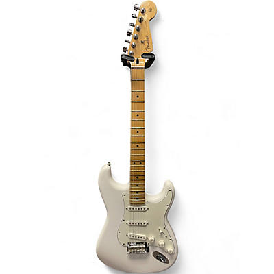 Used Fender Player Stratocaster Polar White Solid Body Electric Guitar