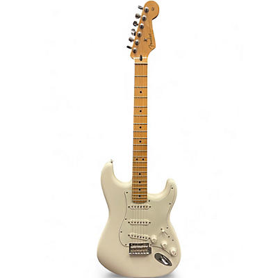 Used Fender Player Stratocaster Polar White Solid Body Electric Guitar