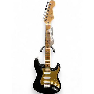 Used Fender Player Stratocaster Roasted Maple Black Solid Body Electric Guitar