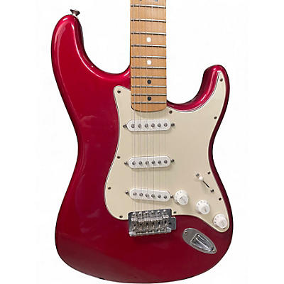 Used Fender Player Stratocaster Ruby Solid Body Electric Guitar
