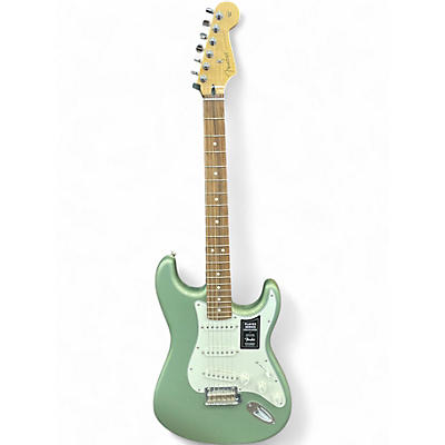 Used Fender Player Stratocaster Sage Green Metallic Solid Body Electric Guitar