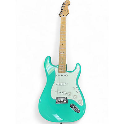 Used Fender Player Stratocaster Seafoam Green Solid Body Electric Guitar