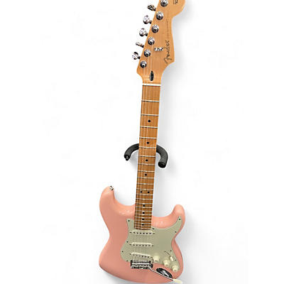 Used Fender Player Stratocaster  Shell Pink Solid Body Electric Guitar