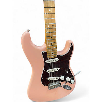Used Fender Player Stratocaster Shell Pink Solid Body Electric Guitar