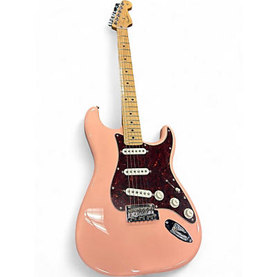 Used Fender Player Stratocaster Shell Pink Solid Body Electric Guitar