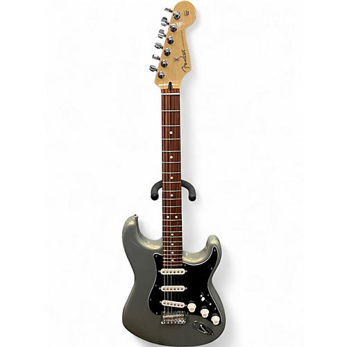 Used Fender Player Stratocaster Silver Solid Body Electric Guitar Silver