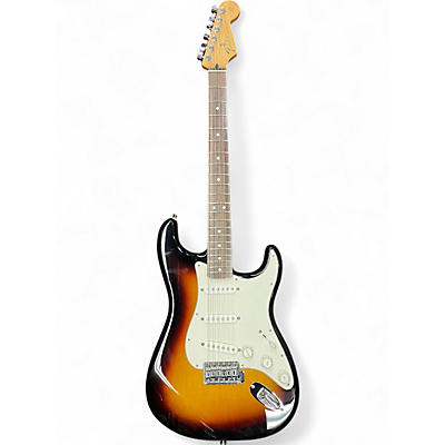 Used Fender Player Stratocaster Sunburst Solid Body Electric Guitar