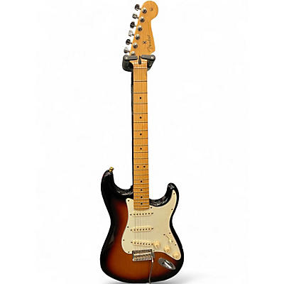 Used Fender Player Stratocaster Sunburst Solid Body Electric Guitar