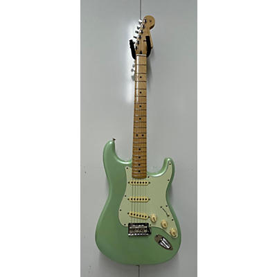 Fender Used Fender Player Stratocaster Surf Green Solid Body Electric Guitar