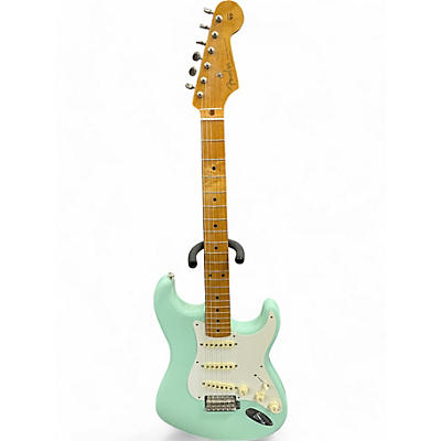 Fender Used Fender Player Stratocaster Surf Green Solid Body Electric Guitar