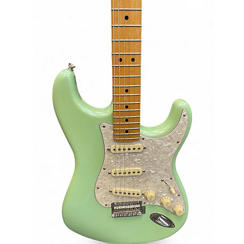Used Fender Player Stratocaster Surf Green Solid Body Electric Guitar Surf Green
