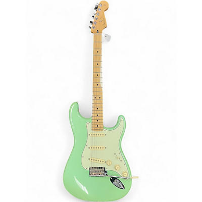 Used Fender Player Stratocaster Surf Green Solid Body Electric Guitar