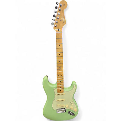 Used Fender Player Stratocaster Surf Green Solid Body Electric Guitar