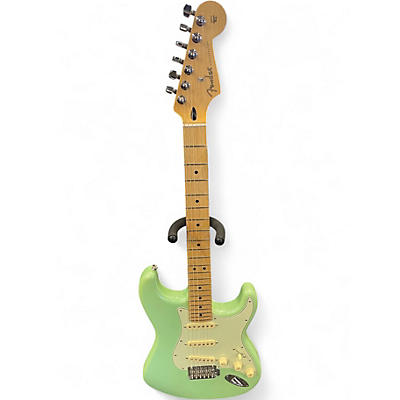 Used Fender Player Stratocaster Surf Green Solid Body Electric Guitar