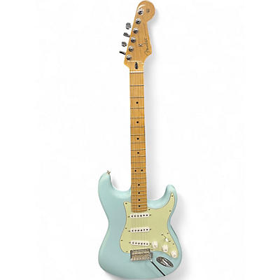 Used Fender Player Stratocaster TEAL Solid Body Electric Guitar