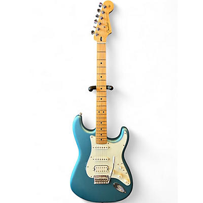 Used Fender Player Stratocaster Teal Solid Body Electric Guitar