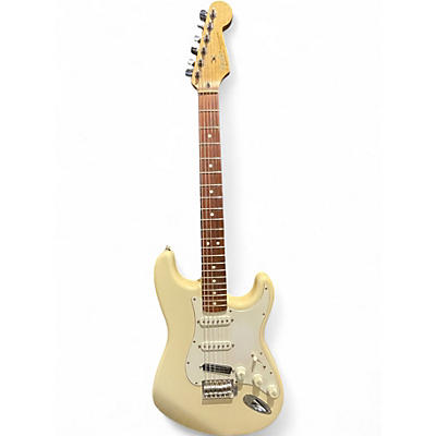 Used Fender Player Stratocaster Vintage White Solid Body Electric Guitar
