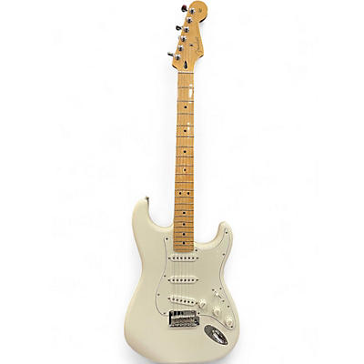 Used Fender Player Stratocaster WHITE  Solid Body Electric Guitar