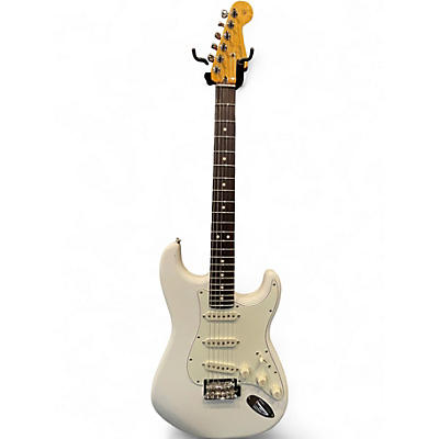 Used Fender Player Stratocaster WHITE Solid Body Electric Guitar