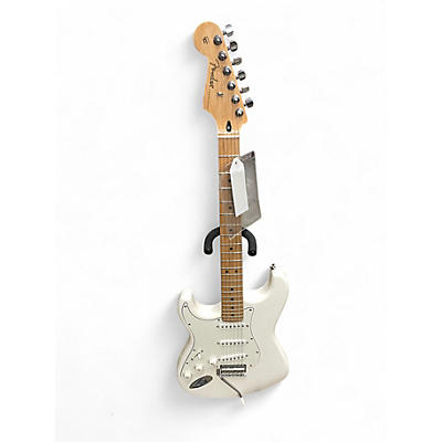 Used Fender Player Stratocaster White Solid Body Electric Guitar