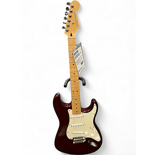 Used Fender Player Stratocaster Wine Red Solid Body Electric Guitar Wine Red