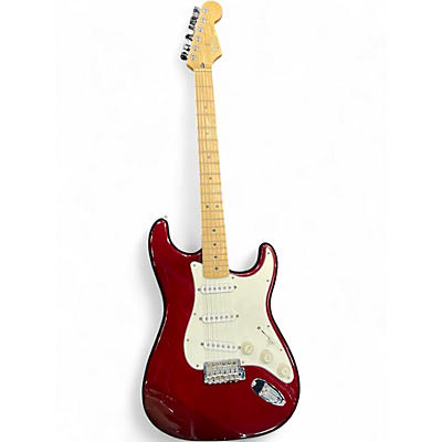 Used Fender Player Stratocaster Wine Red Solid Body Electric Guitar