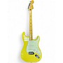 Used Fender Player Stratocaster Yellow Solid Body Electric Guitar Yellow