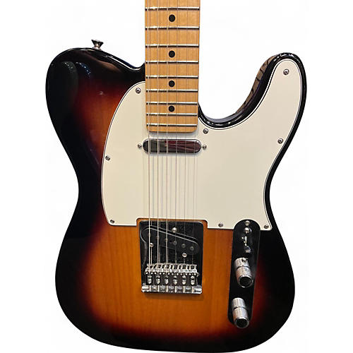 Used Fender Player Telecaster 3 Color Sunburst Solid Body Electric Guitar 3 Color Sunburst