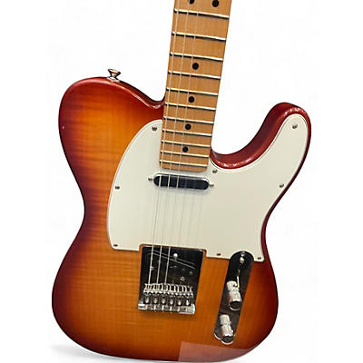 Used Fender Player Telecaster 3 Color Sunburst Solid Body Electric Guitar