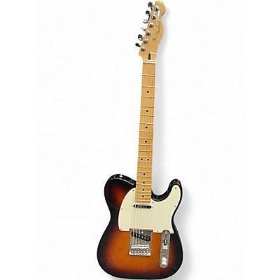 Used Fender Player Telecaster 3 Color Sunburst Solid Body Electric Guitar