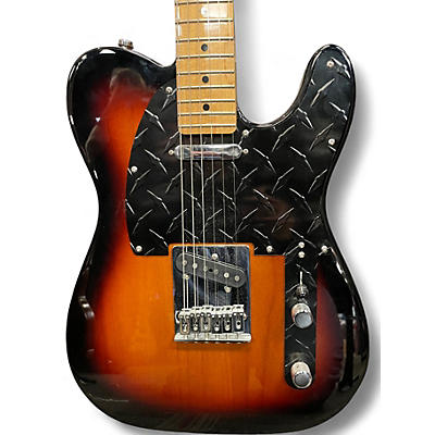 Used Fender Player Telecaster 3 Color Sunburst Solid Body Electric Guitar
