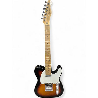 Used Fender Player Telecaster 3 Color Sunburst Solid Body Electric Guitar