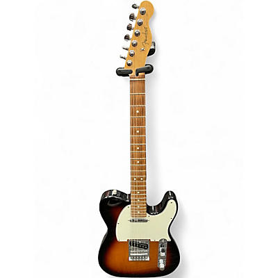 Used Fender Player Telecaster 3 Color Sunburst Solid Body Electric Guitar