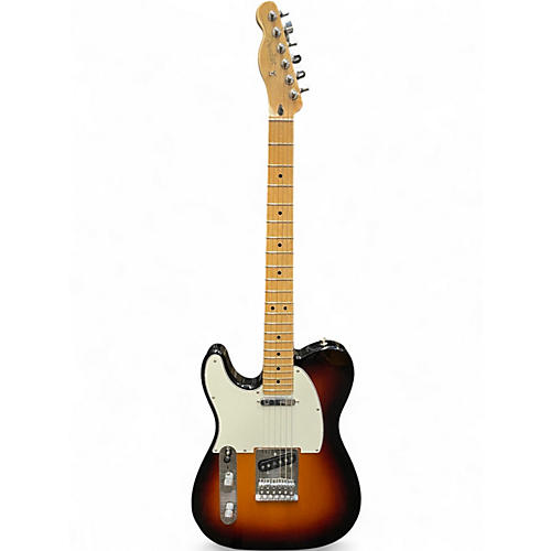 Used Fender Player Telecaster 3 Tone Sunburst Solid Body Electric Guitar 3 Tone Sunburst