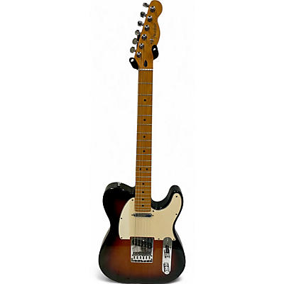 Used Fender Player Telecaster 3 Tone Sunburst Solid Body Electric Guitar
