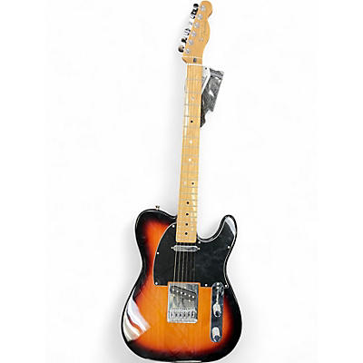 Used Fender Player Telecaster 3 Tone Sunburst Solid Body Electric Guitar