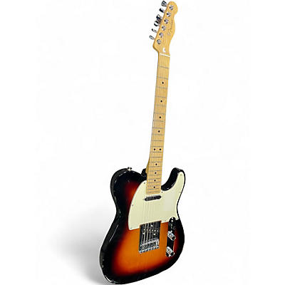 Used Fender Player Telecaster 3 Tone Sunburst Solid Body Electric Guitar