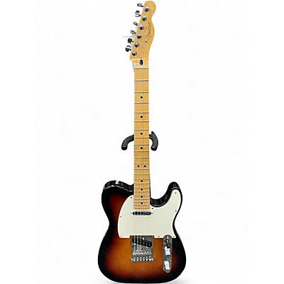 Used Fender Player Telecaster 3 Tone Sunburst Solid Body Electric Guitar