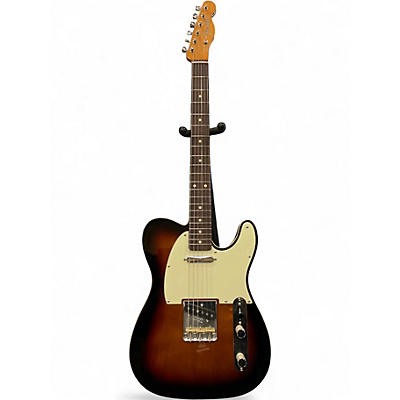 Used Fender Player Telecaster 60s 2 Tone Sunburst Solid Body Electric Guitar