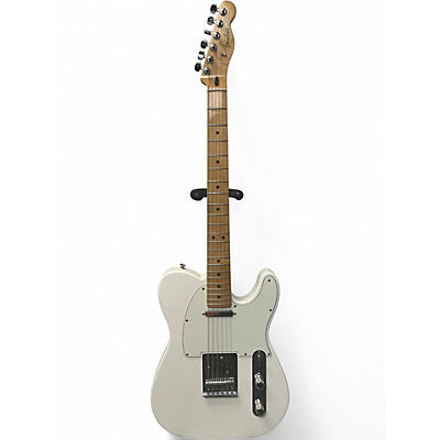 Used Fender Player Telecaster Alpine White Solid Body Electric Guitar