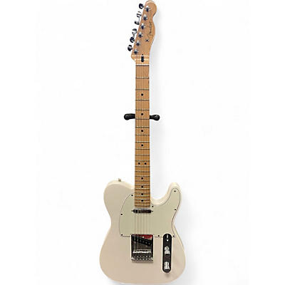 Used Fender Player Telecaster Alpine White Solid Body Electric Guitar
