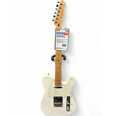Used Fender Player Telecaster Arctic White Solid Body Electric Guitar