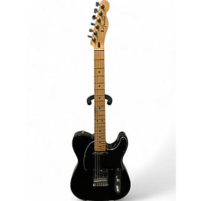 Used Fender Player Telecaster Black Solid Body Electric Guitar