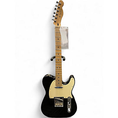 Used Fender Player Telecaster Black Solid Body Electric Guitar