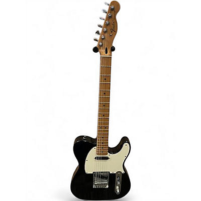 Used Fender Player Telecaster Black Solid Body Electric Guitar