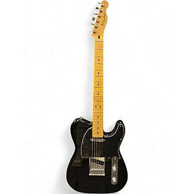Used Fender Player Telecaster Black Solid Body Electric Guitar