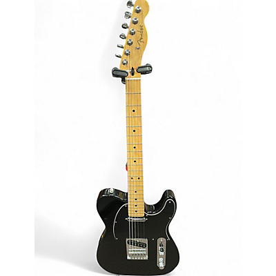 Used Fender Player Telecaster Black Solid Body Electric Guitar