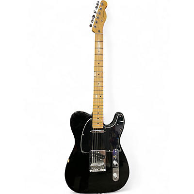 Used Fender Player Telecaster Black Solid Body Electric Guitar
