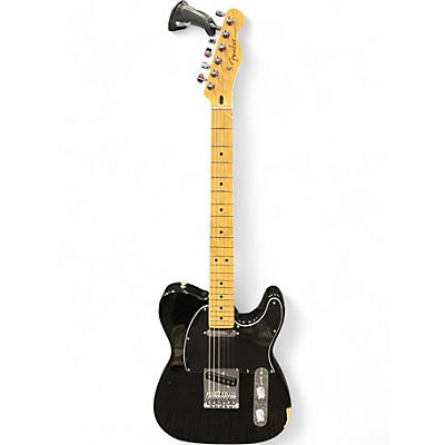 Used Fender Player Telecaster Black Solid Body Electric Guitar