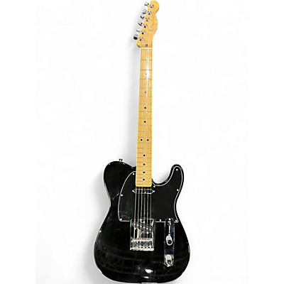 Used Fender Player Telecaster Black Solid Body Electric Guitar